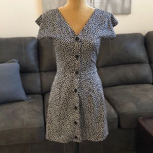 Patterned mini dress